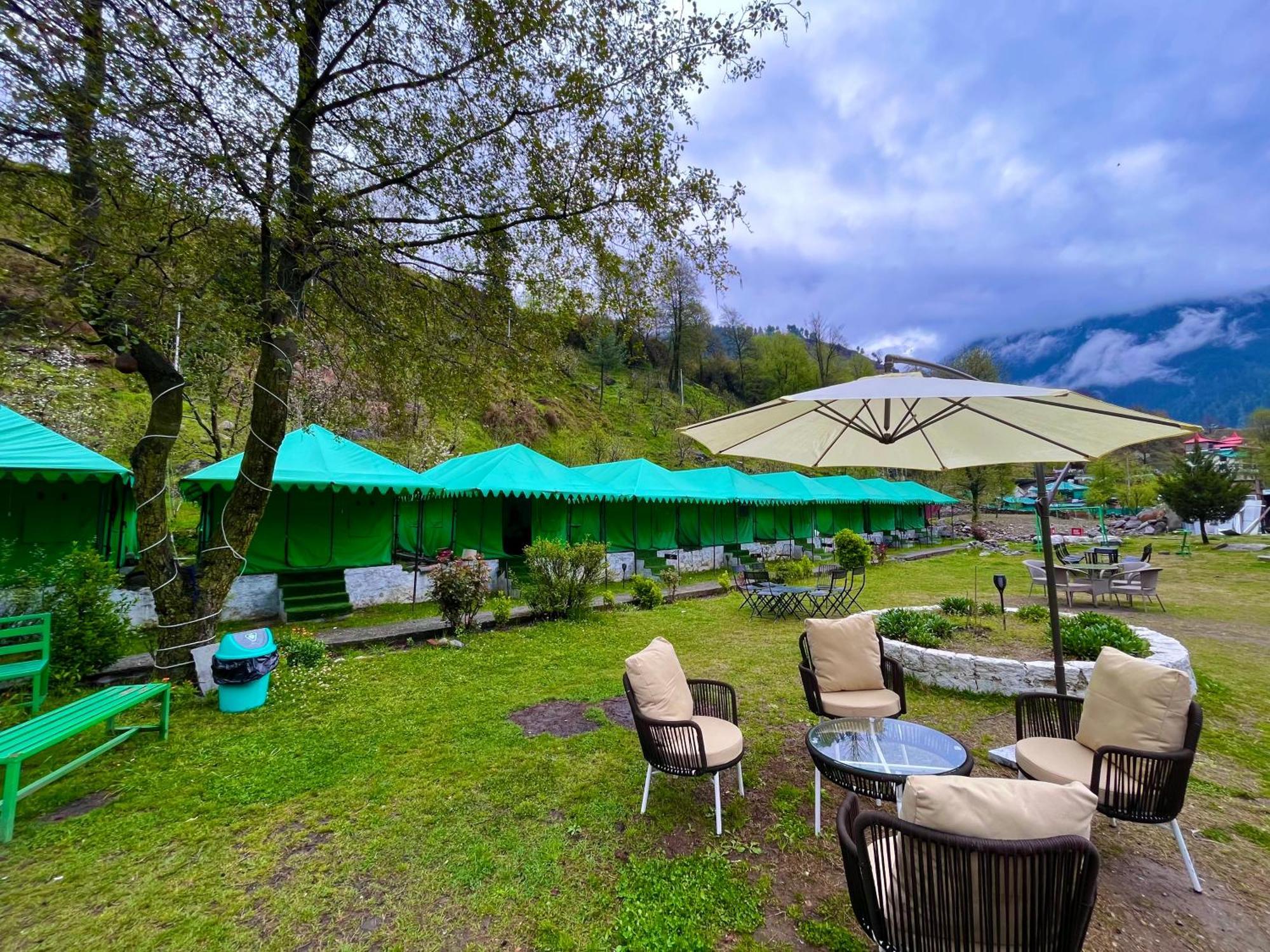 Himalayan Riverside Swiss Cottage Tents, Manali 외부 사진