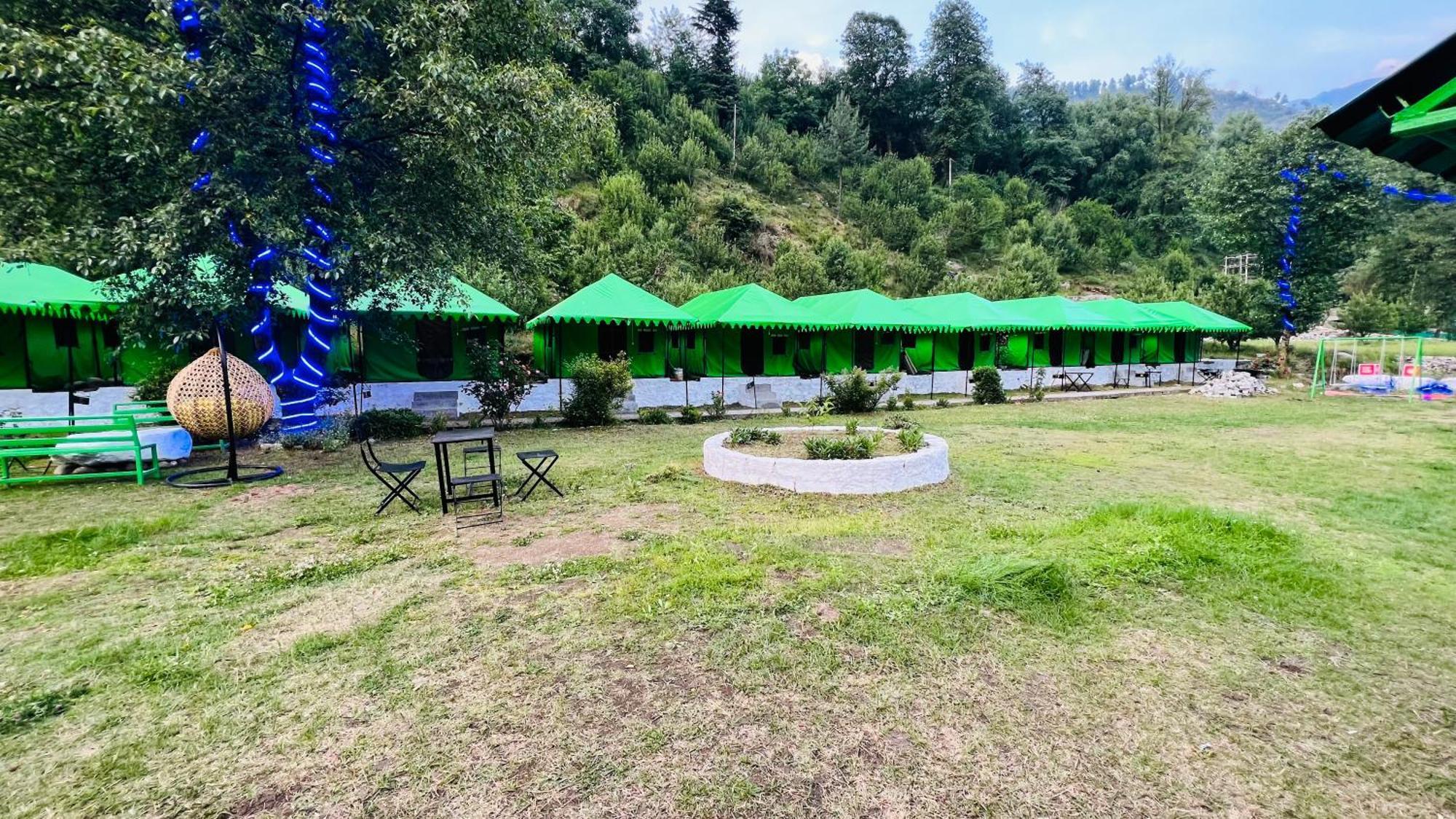 Himalayan Riverside Swiss Cottage Tents, Manali 외부 사진