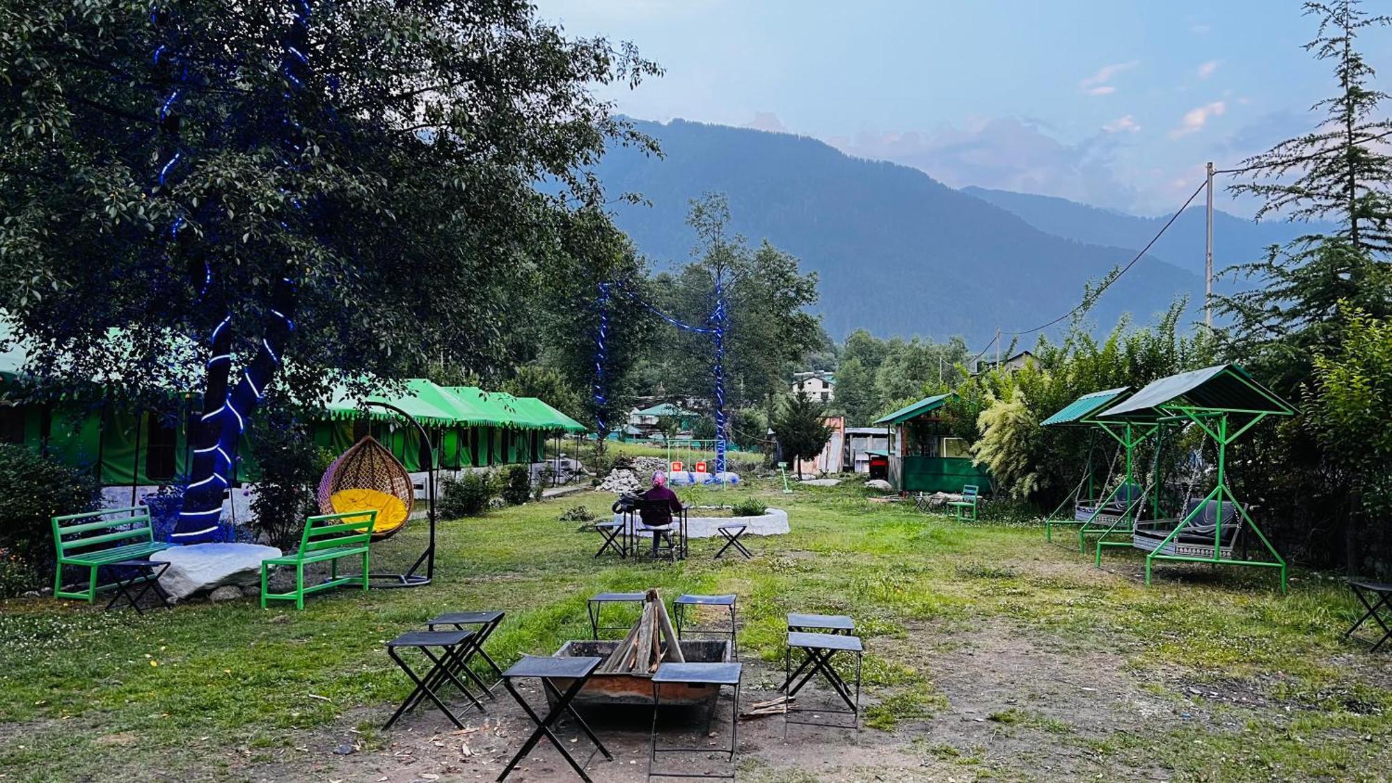 Himalayan Riverside Swiss Cottage Tents, Manali 외부 사진