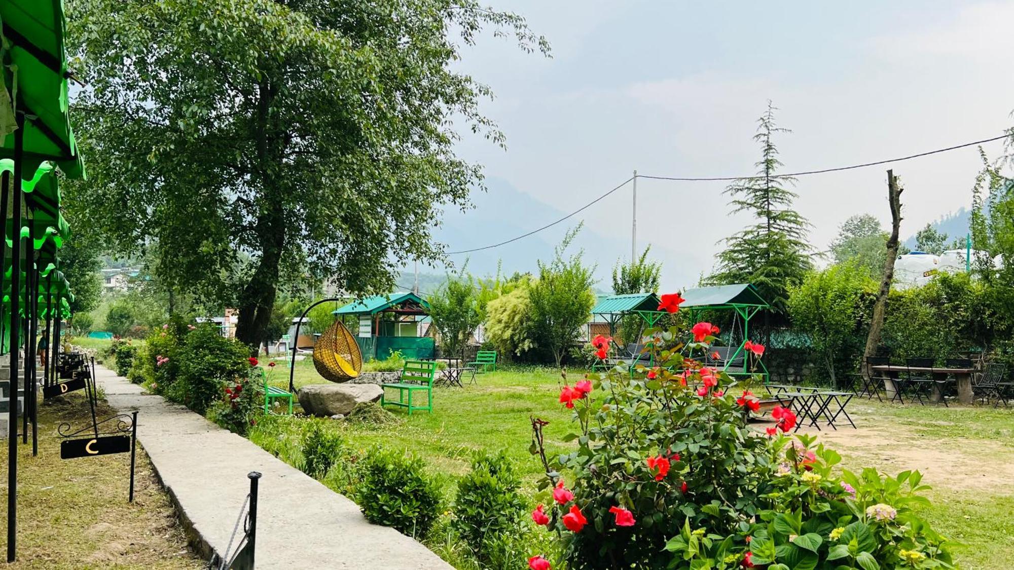 Himalayan Riverside Swiss Cottage Tents, Manali 외부 사진