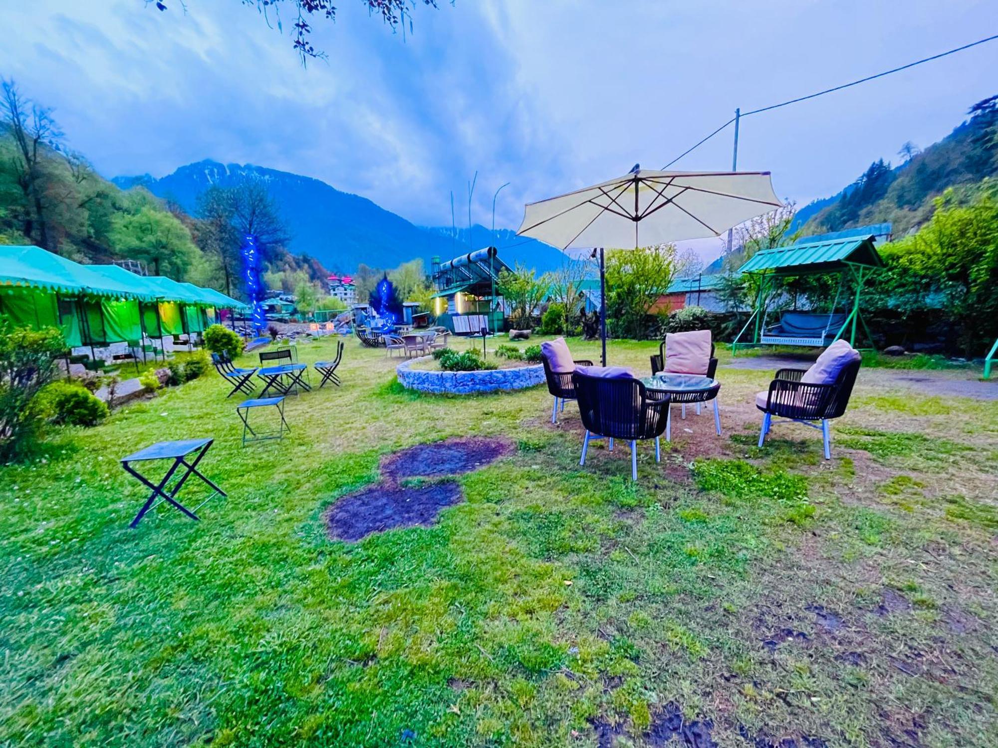Himalayan Riverside Swiss Cottage Tents, Manali 외부 사진