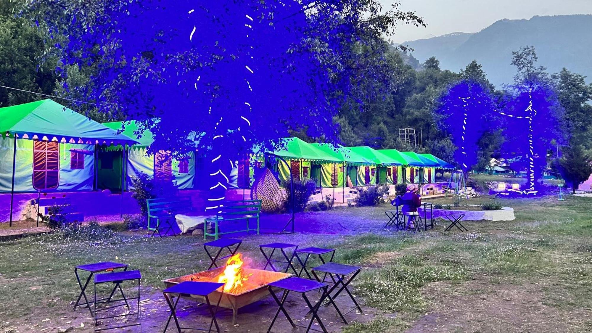 Himalayan Riverside Swiss Cottage Tents, Manali 외부 사진
