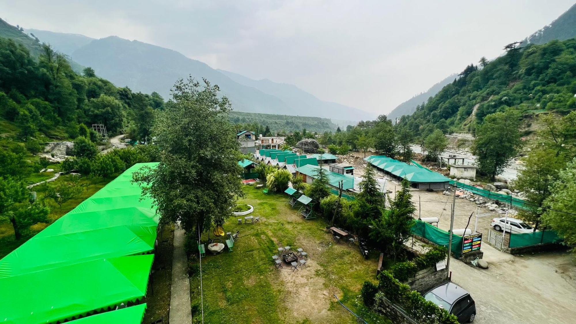 Himalayan Riverside Swiss Cottage Tents, Manali 외부 사진
