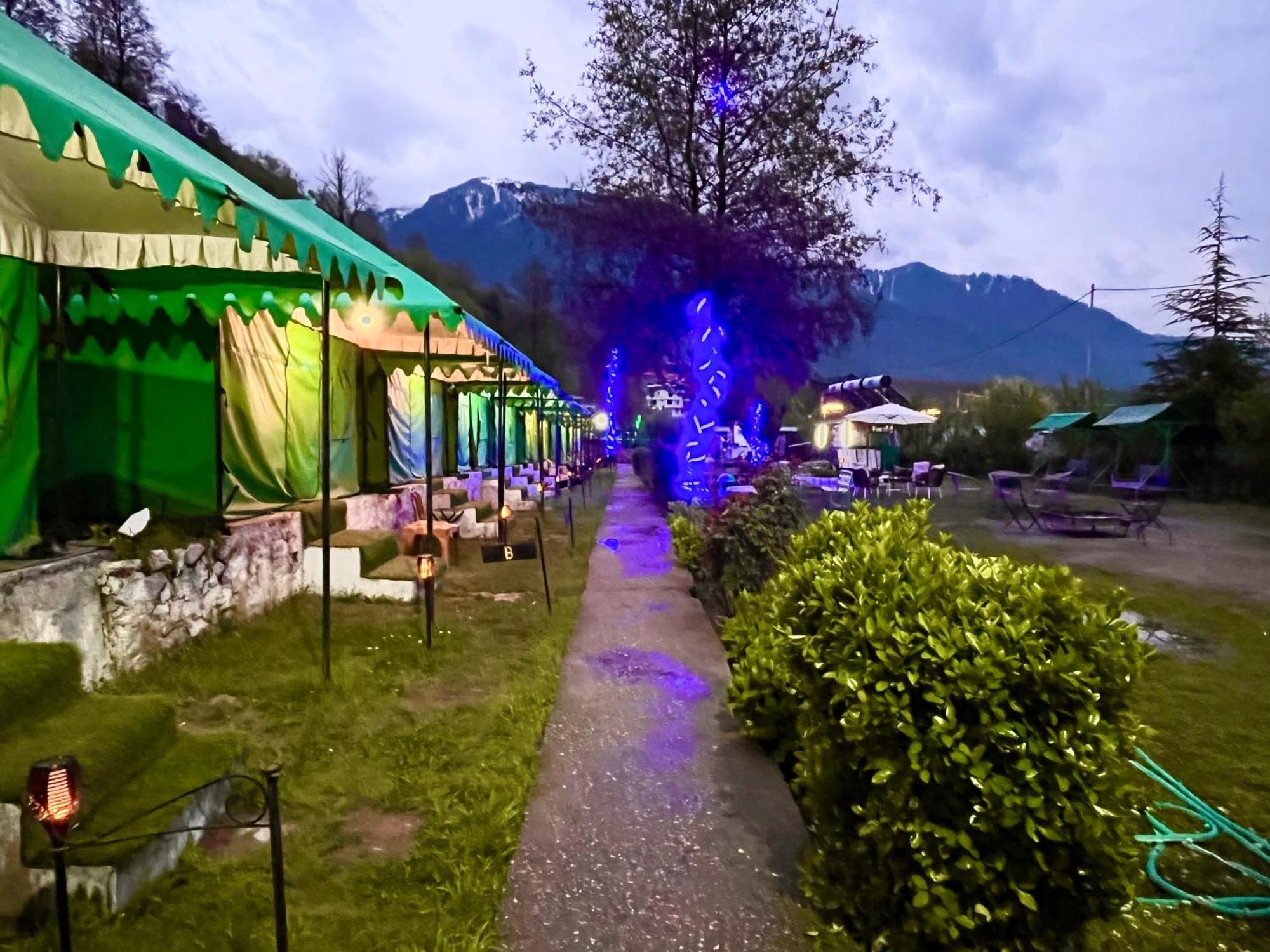 Himalayan Riverside Swiss Cottage Tents, Manali 외부 사진